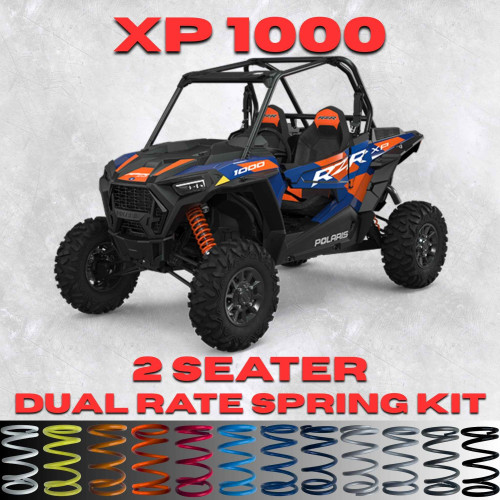 Polaris RZR XP 1000 2 Seater Dual Rate Spring Kit - Full Kit