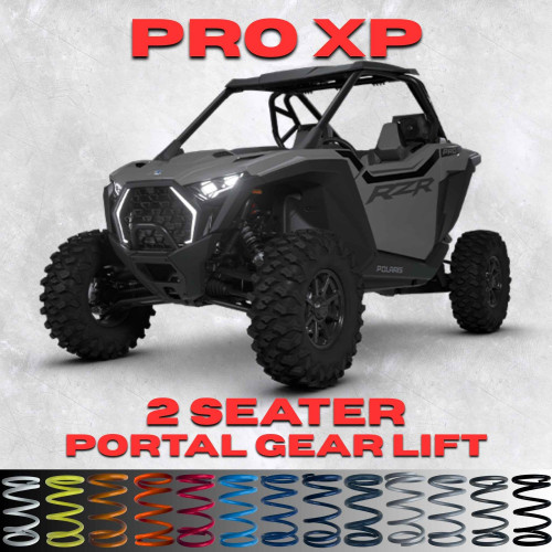 Polaris RZR Pro XP 2 Seater Portal Gear Lift Spring Kit Upgrade - Full Kit