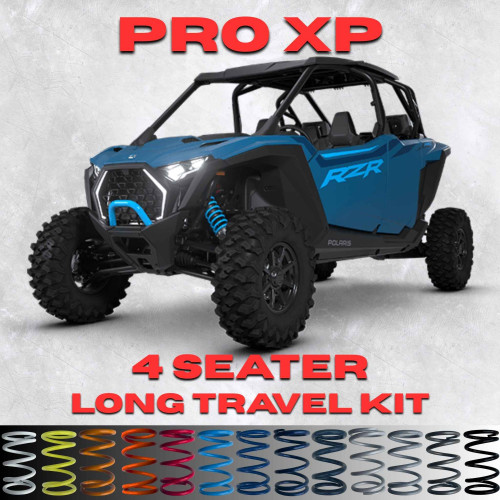 Polaris RZR Pro XP 4 Seater Long Travel Spring Kit Upgrade - Full Kit