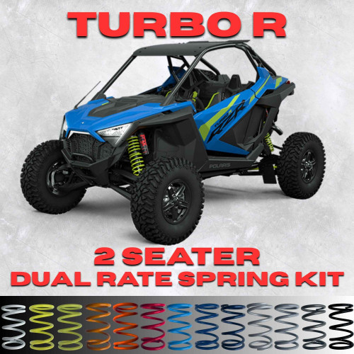 Polaris RZR Turbo R 2 Seater Dual Rate Spring Kit - Full Kit