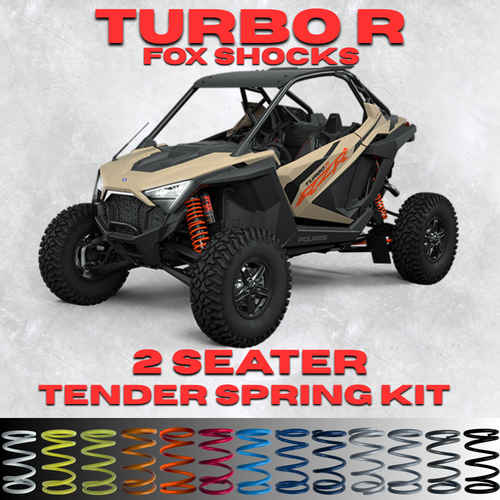 Polaris RZR Turbo R 2 Seater Tender Spring Kit (Fox Shocks) - Full Kit