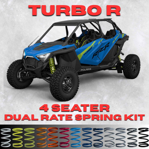 Polaris RZR Turbo R 4 Seater Dual Rate Spring Kit - Full Kit