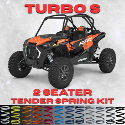 Polaris RZR Turbo S 2 Seater Tender Spring Kit - Full Kit