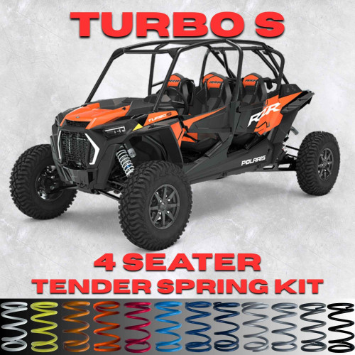 Polaris RZR Turbo S 4 Seater Tender Spring Kit - Full Kit