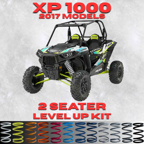 Polaris RZR XP 1000 2 Seater Level Up Spring Kit (Required For 2017-2021) - Full Kit