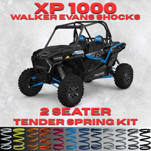 Polaris RZR XP 1000 2 Seater Tender Spring Kit (Walker Evans Shocks) - Full Kit