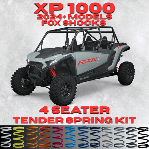 Polaris RZR XP 1000 4 Seater Tender Spring Kit (Fox Shocks)(2024+) - Full Kit