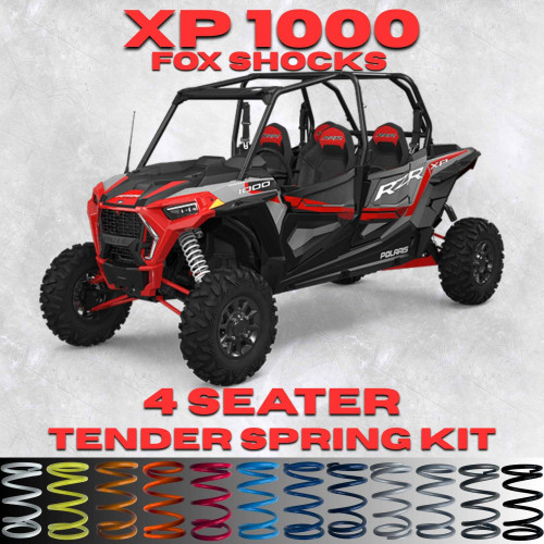 Polaris RZR XP 1000 4 Seater Tender Spring Kit (Fox Shocks) - Full Kit