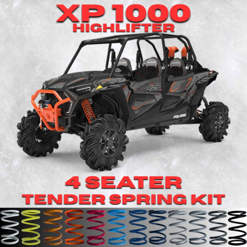 Polaris RZR XP 1000 Highlifter 4 Seater Tender Spring Kit - Full Kit