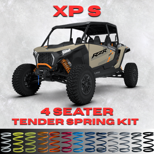 Polaris RZR XP S 4 Seater Tender Spring Kit - Full Kit
