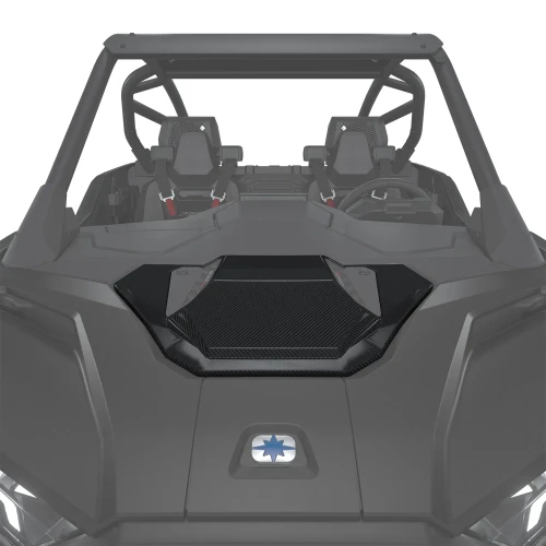 Polaris RZR Pro R Boost Pro XP Pro S Carbon Fiber Hood lightweight OEM race-inspired carbon fiber hood upgrade for Polaris RZR models