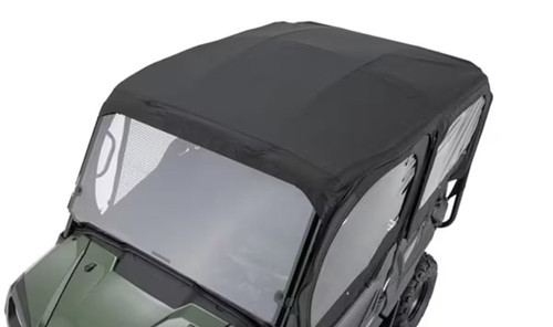Honda Pioneer 1000-5 Black Fabric Roof & Rear Panel