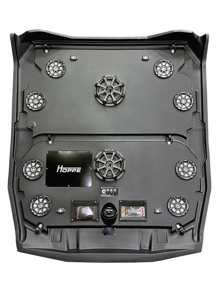 Hoppe - Honda Pioneer 1000-6 Deluxe Crew Hoppe Audio Shade