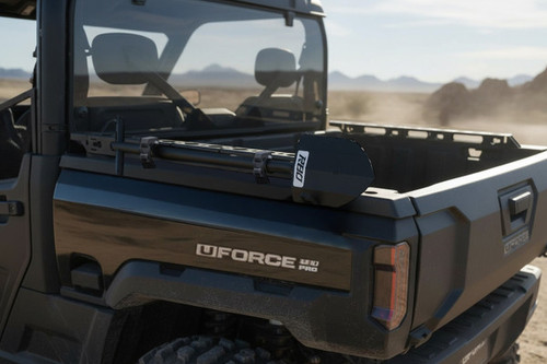 Razorback Offroad - Can Am Defender Heavy-Duty Bed Rail System with L-Track & Tie-Down Mounts