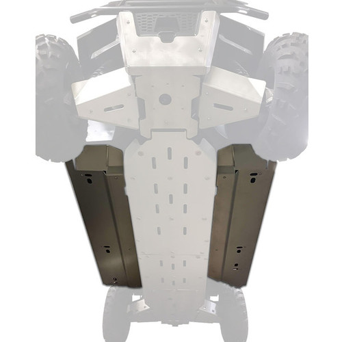 Ricochet Offroad - Polaris Ranger Crew 570-6 Full Frame Skid Plate Set