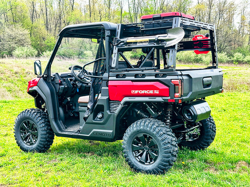 Sport Concept Manufacturing - CFMoto UForce U10 Pro Rear Cargo Utility Rear Bed Rack