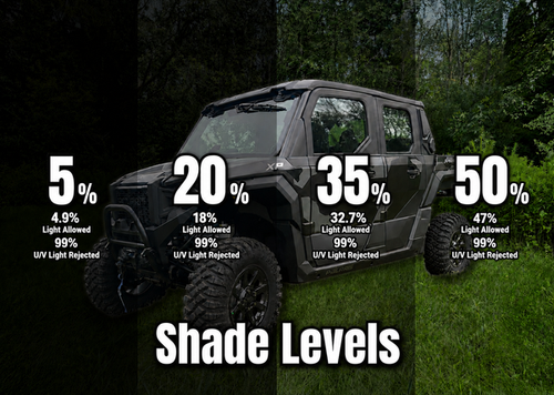 Terick Solutions - Polaris Xpedition XP/ADV 2-Door & 4-Door Pre-Cut Ceramic Window Tint | Rear Window