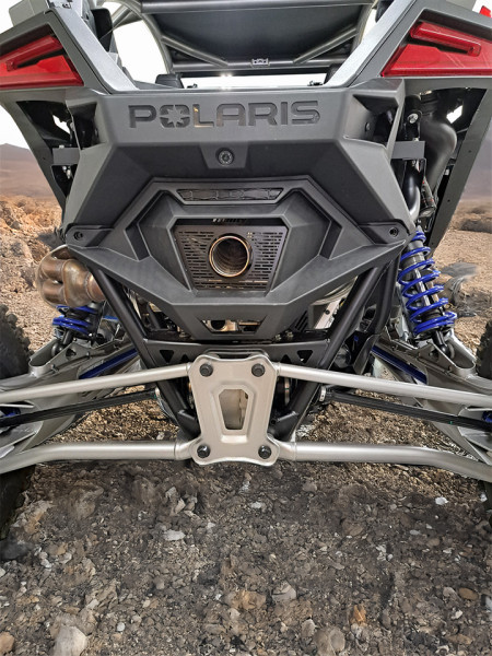 Trinity Racing - Polaris RZR PRO R Center Exit Slip-On Exhaust