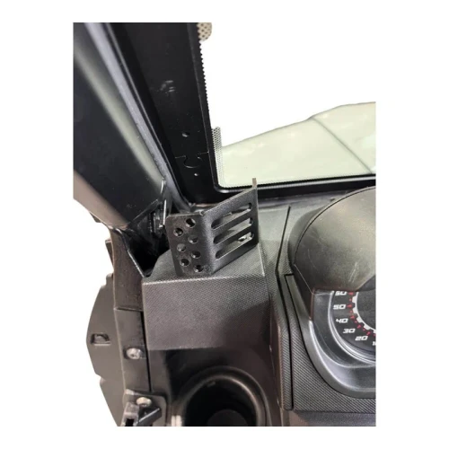 AJK Offroad Polaris Ranger 1000XP side dash mount for electronics and accessories