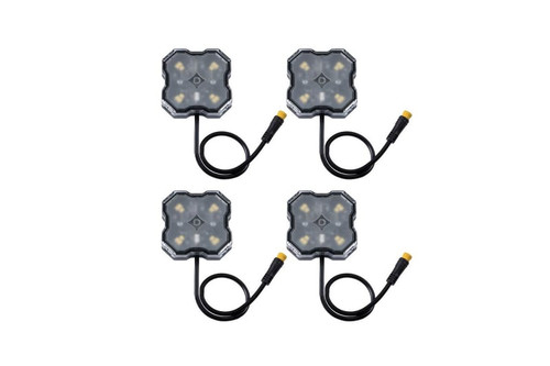 Diode Dynamics Universal Stage Series Single-color Led Rock Light Kit (4-pack)