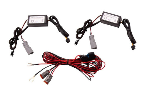 Diode Dynamics Universal Switchback Solid-state Relay Harness (pair)