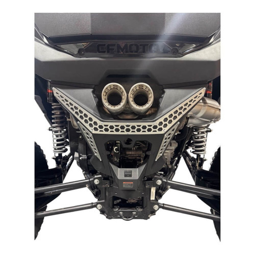 AJK Offroad - CFMOTO Zforce Z-10 Exhaust Cover Accents
