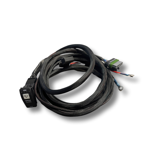 Bent Metal Offroad - Can-Am Maverick/Commander/ Kawasaki KRX Wiring Harness for 145° Wiper Kit