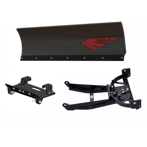 Eagle Plow - Can-Am Defender Straight Blade Front-Mount Complete Snow Plow Kit