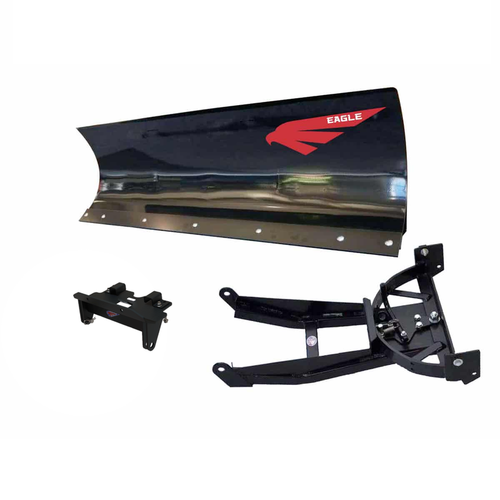 Eagle Plow - Kawasaki Ridge Straight Blade Front-Mount Complete Snow Plow Kit