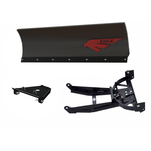 Eagle Plow - Polaris RZR 570 / 800 Straight Blade Front-Mount Complete Snow Plow Kit
