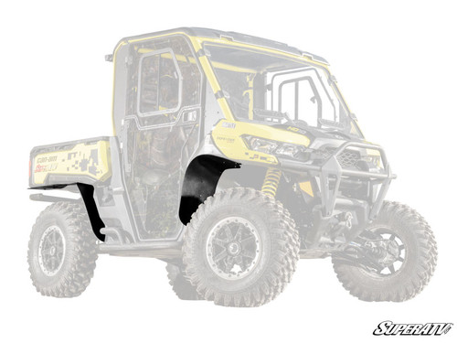 SuperATV - Can-Am Defender HD7-HD10 / MAX HD7-HD10 Low Profile Fender Flares