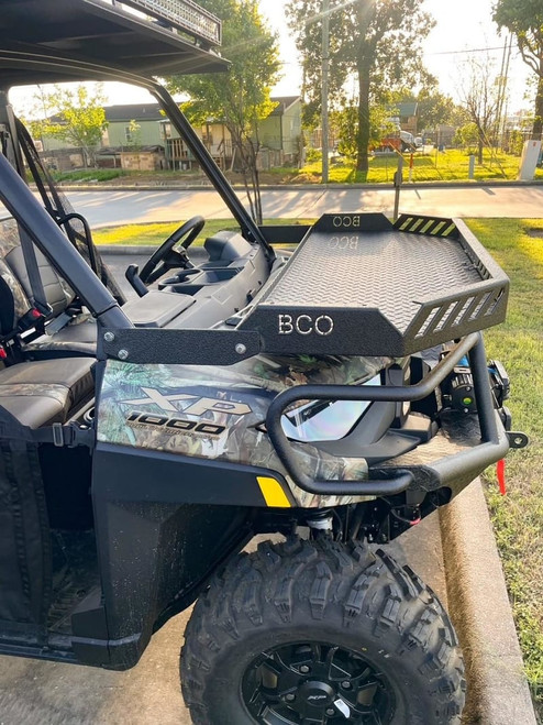 Big Country Kawasaki Mule Pro-fxt Aluminum Utv Hood Basket