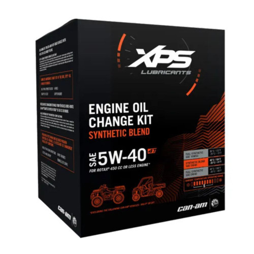 20-'21 Can-Am Defender 4T 5W-40 Synthetic Blend Oil Change Kit