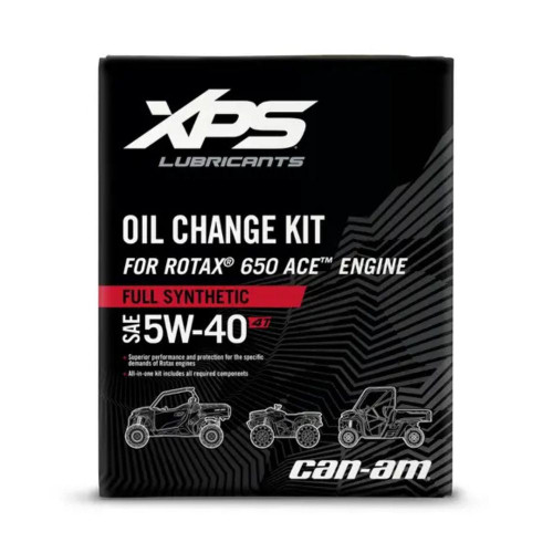 Can-Am XPS 5W40 ACE 650CC/ SC Oil Change Kit - Side By Side Sports