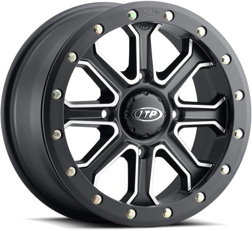 ITP Inertia Wheel - Matte Black w/ Machined Accents