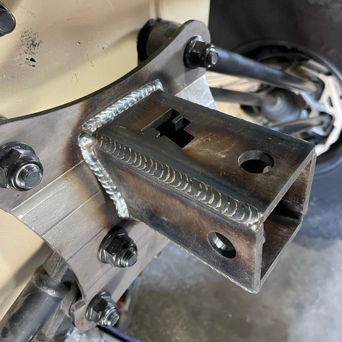 FastLab - Can-Am Maverick X3 / X3 MAX Radius Rod Hitch Pull Plate