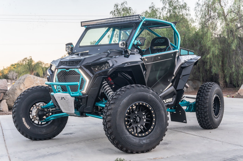 Madigan Motorsports - Polaris RZR XP 2-Seat Stock Point Roll Cage and Roof