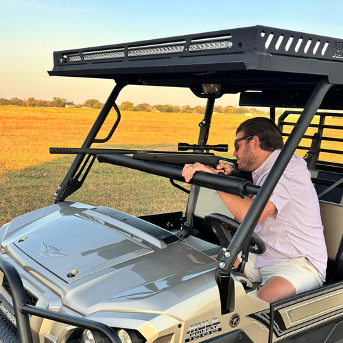 Ranch Armor - Kawasaki Mule Pro-DX / Pro-DXT / Pro-FXR / Pro-FXT Interior Rifle Rest