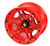 Polaris RZR 200 Pro Armor Wheel & Tire Set: Combat x Youth Crawler - Red