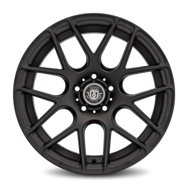 Curva Concepts C7 18x8 5x114.3 35 73.1 Matte Black (CUR-C7-18801143573MTBK)