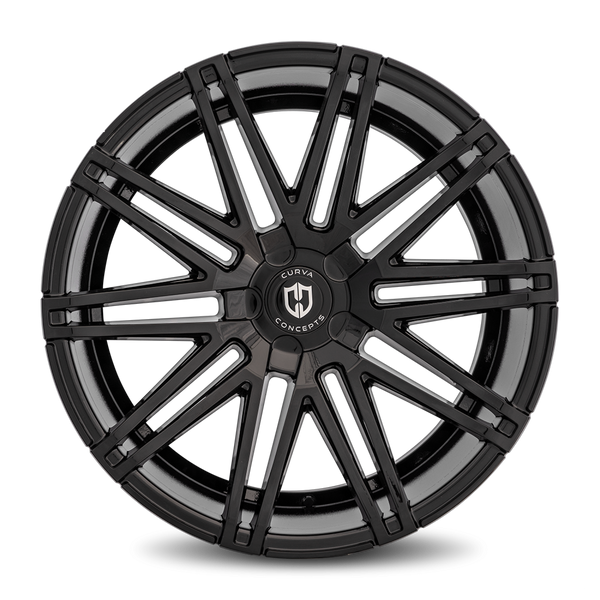 Curva Concepts C48 20x10.5 5x112 35 73.1 Gloss Black (CUR-C48-201051123573BLK)