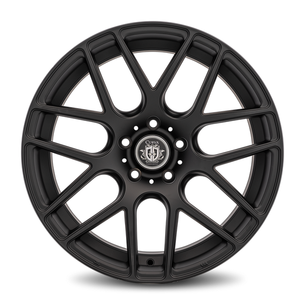 Curva Concepts C7 19x8.5 5x114.3 35 73.1 Matte Black (CUR-C7-19851143573MTBK)