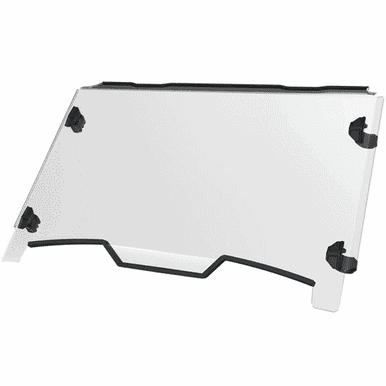 Genuine Polaris Lock Ride Full Hard Coat Poly Windshield for