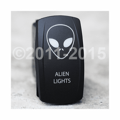 Alien Lights-Dual Led Lighted Rocker- Switch