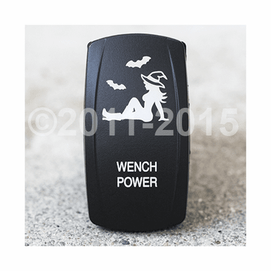 Wicked Looking Riding Switch Wench Powered Dual Led Lighted Rocker-Switch