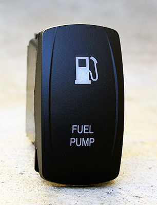 Fuel Rocker Switches Fuel Pump-Dual Led Lighted Rocker Switch