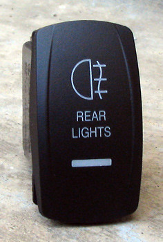 Rear Lights-Dual Led Light Rocker Switch