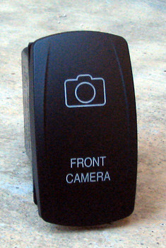 Camera Rocker Switch Front Camera-Dual Led Lighted Rocker Switch