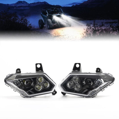 Kemimoto Can-am Maverick X3 / X3 Max Led Headlights Assembly