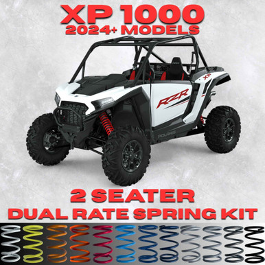 Polaris RZR XP 1000 2-Seat Dual Rate Spring Kit (2024+)